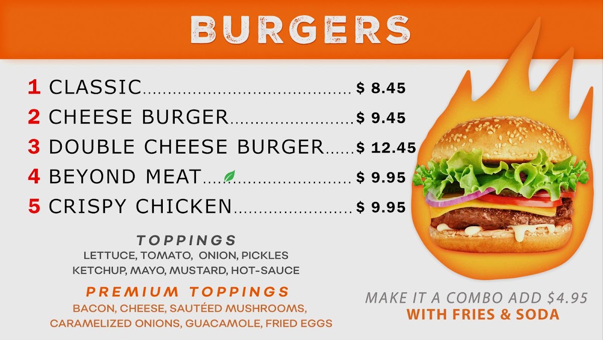 Hot and juicy Menu - Image 1